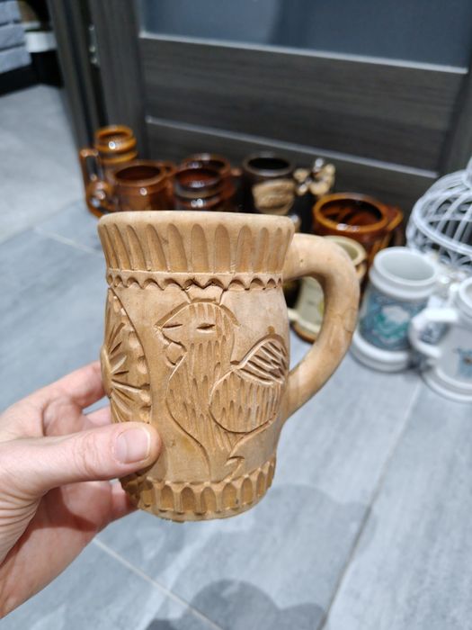 Kufel drewniany kolekcja