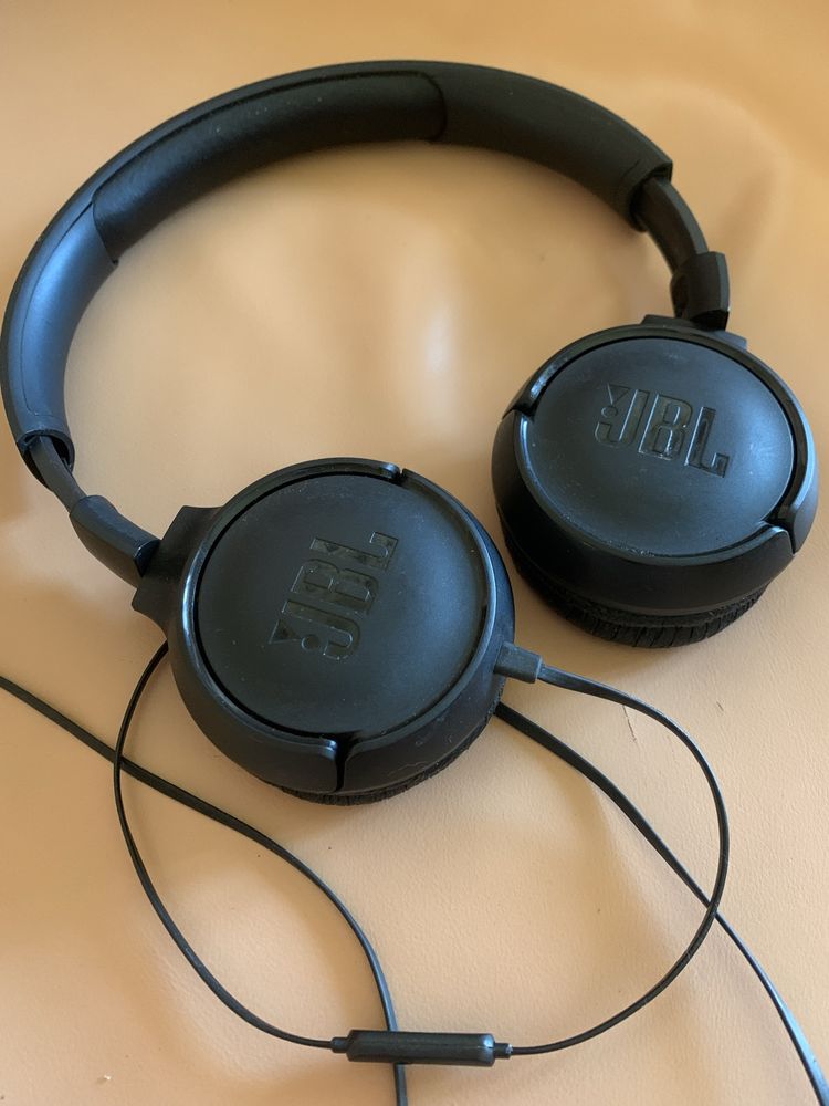 Навушники накладні дротові JBL T500 Black