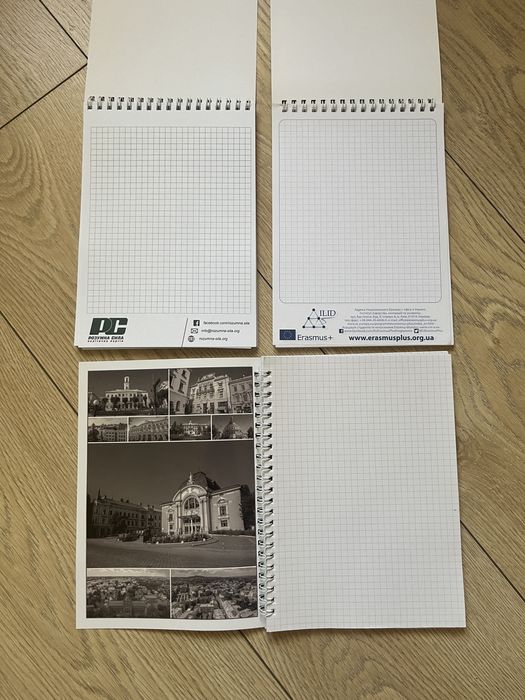 Блокноты в клетку Записники в клітинку