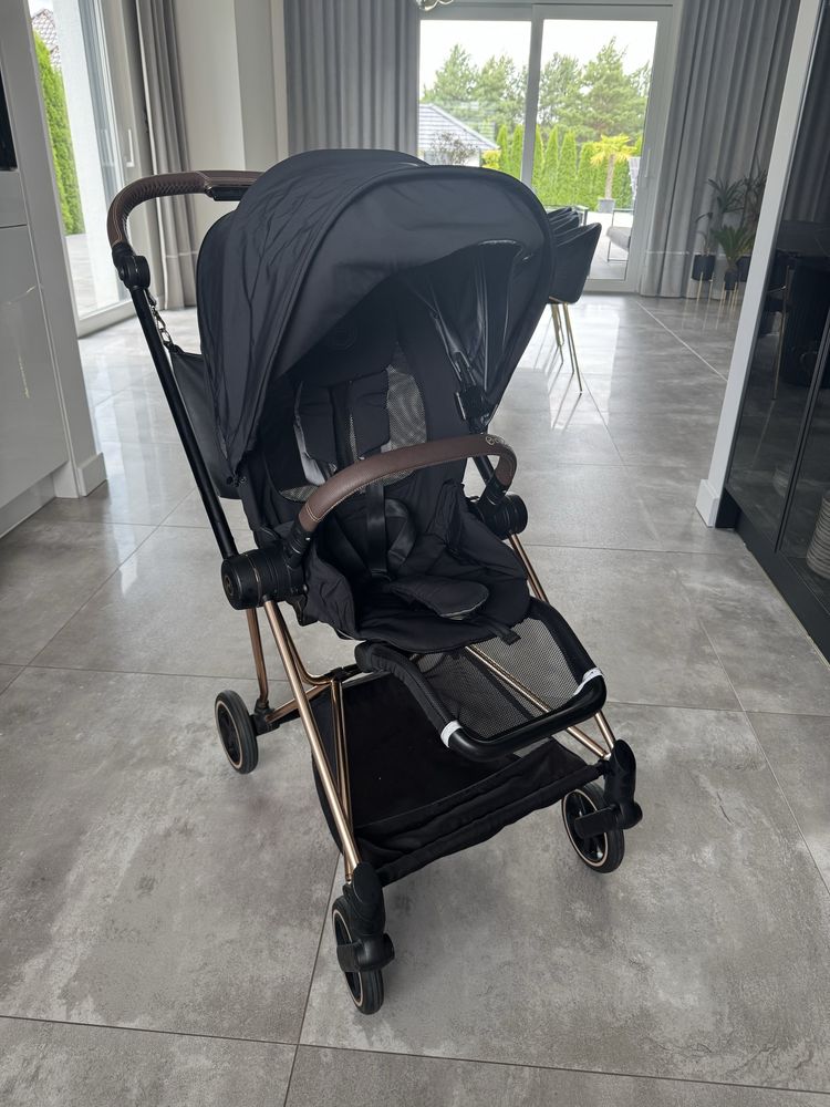 Wozek cybex mios 3.0 rose gold czarny