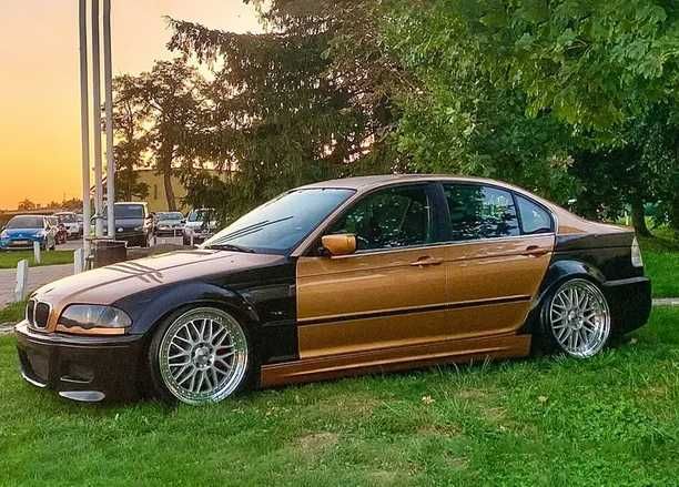 BMW E46 Sedan Touring poszerzenia Przód Wide Body  30 mm