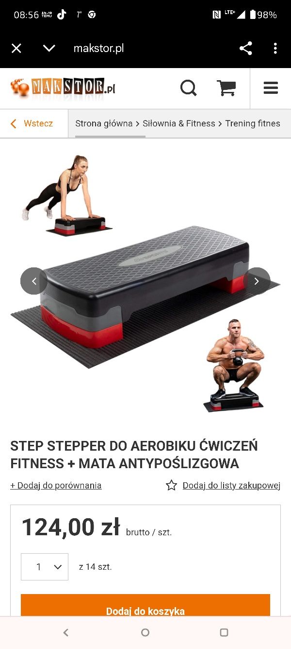 Step stepper do ćwiczeń wyprzedaż