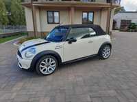 Mini Cooper S 1.6 Turbo 184km, Cabrio Bezwypadkowy Zarejestrowany