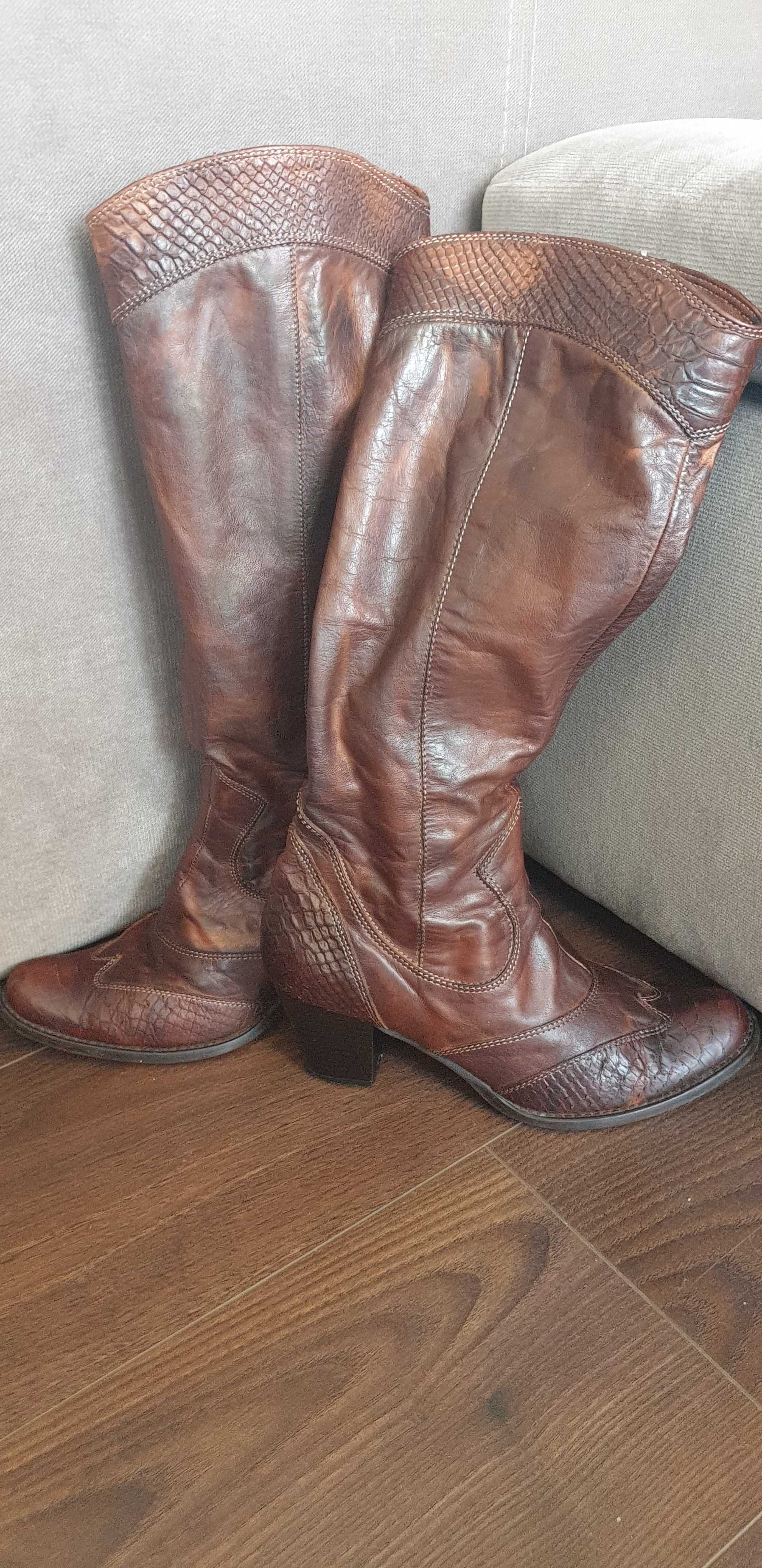 Kozaki Mexx 37 skóra