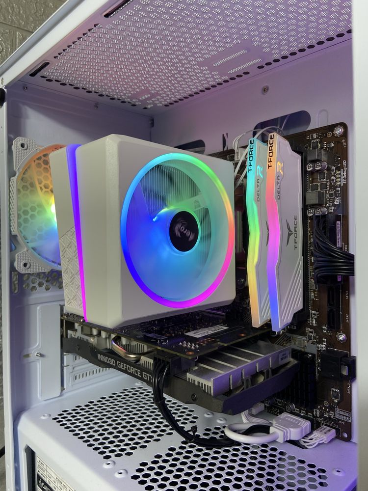 Игровой компьютер,ПК(Ryzen 5 5500,DDR4 16GB,GTX 1660 SUPER,M2 512GB)