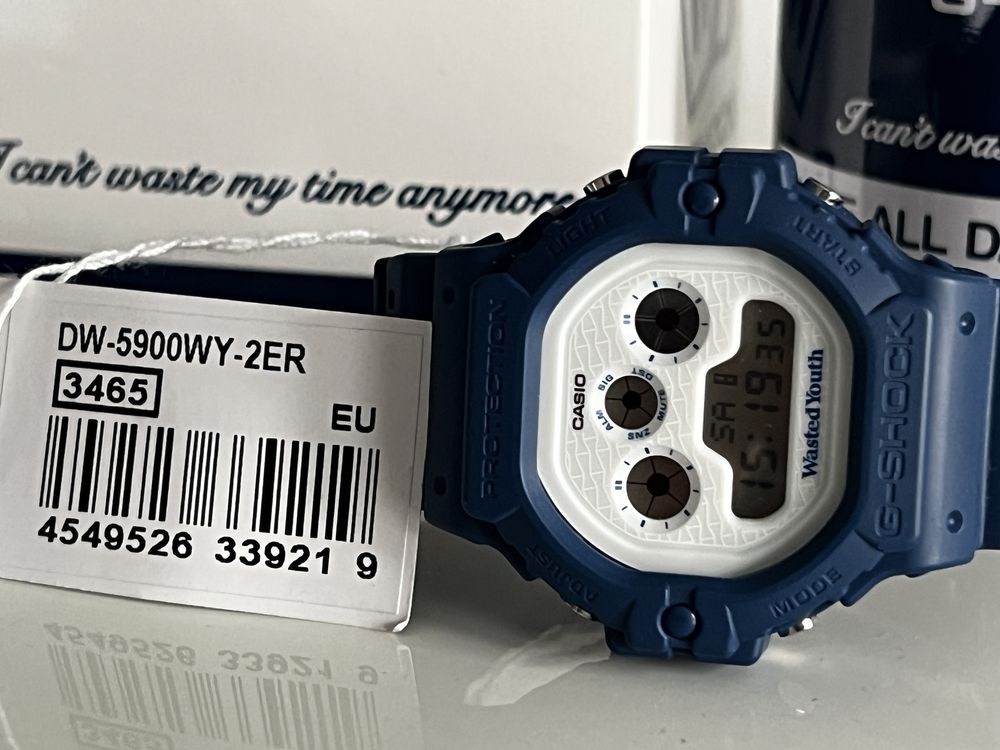 Wasted Youth x Casio G-Shock DW-5900WY-2ER