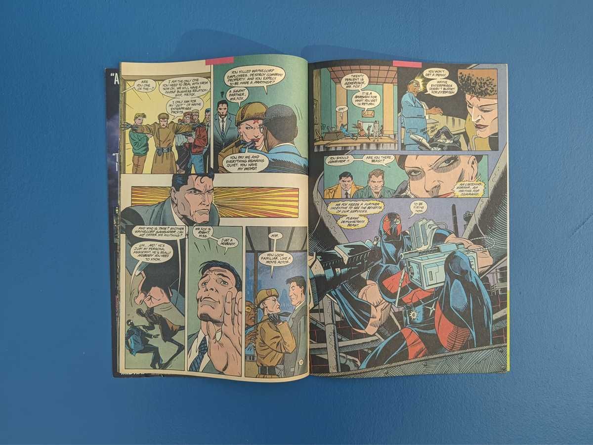 DC Batman #682 Troika pt. 3 Dixon Nolan Hanna 02. 1995 vintage komiks