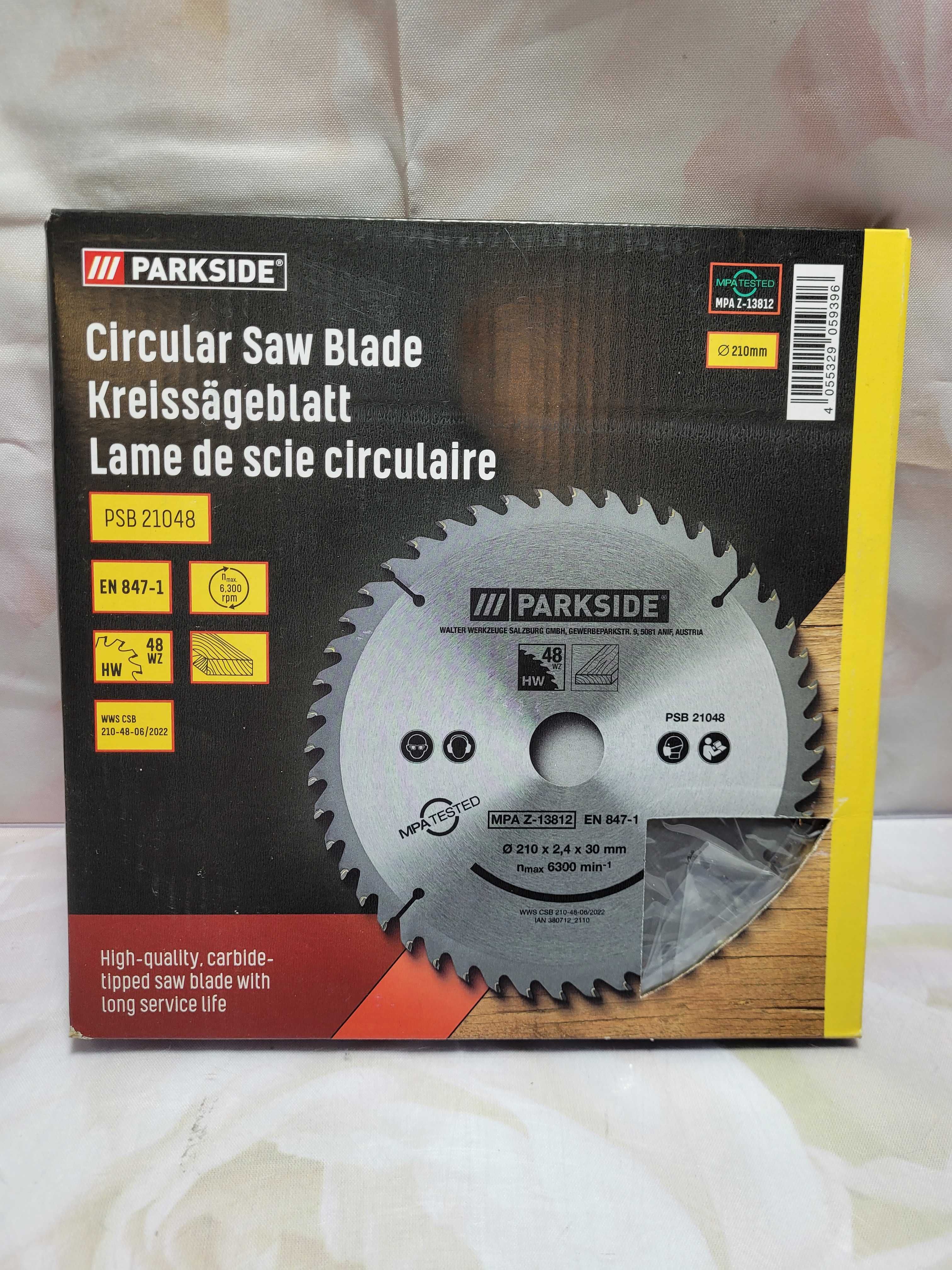 Parkside Tarcza Do Drewna 210 mm ( Psb 21048 )