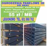 Ogrodzenie panelowe 3d ral7016 antracyt