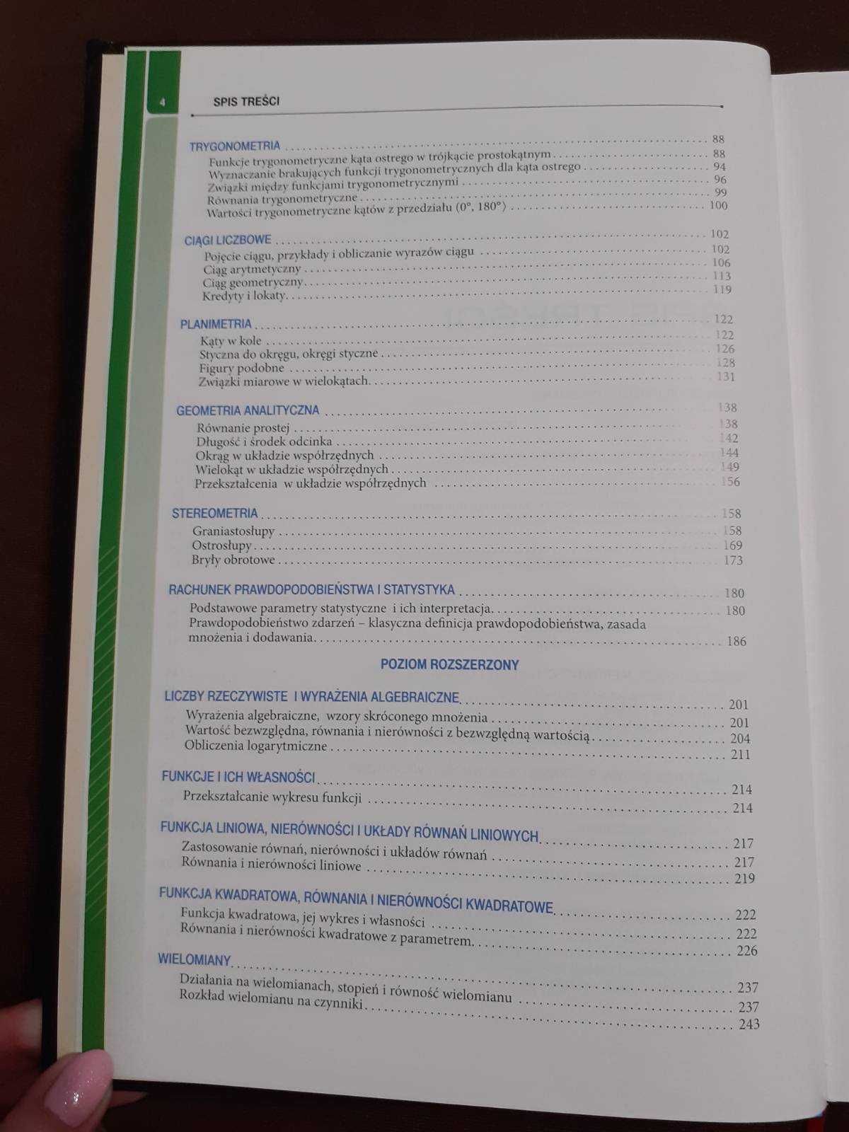 Matematyka matura vademecum Greg; Jak nowa; Wrocław