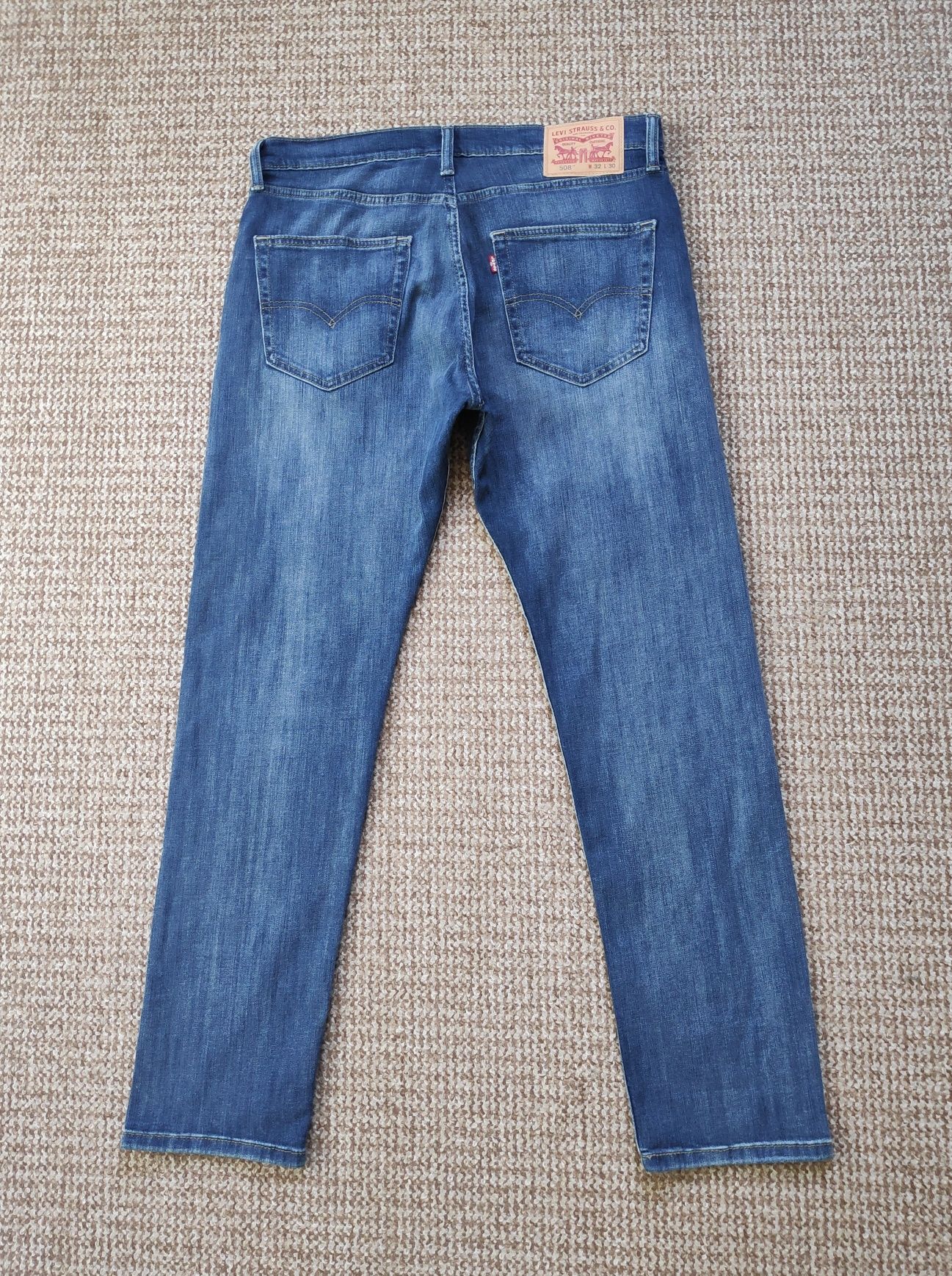 Levi's 508 легенькие джинсы regular taper оригинал W32 L30