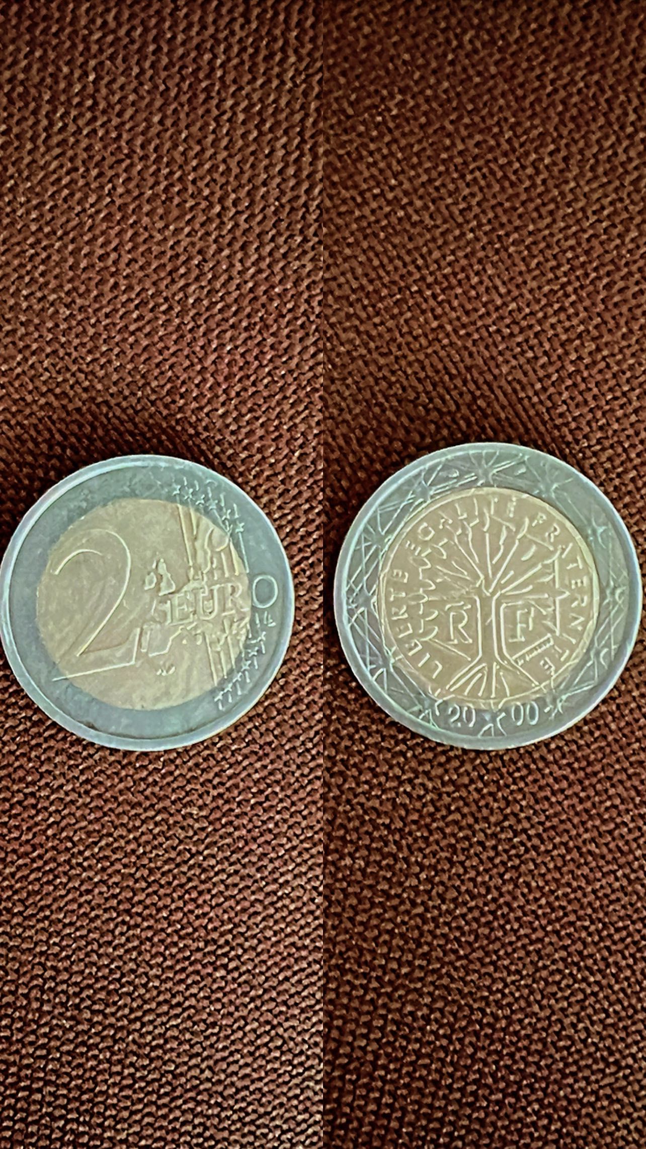 Moeda 2€ com erro