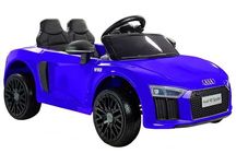 Samochodzik autko auto na Akumulator Audi R8 Spyder Niebieskie 2*45W