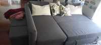 Sofa-cama com chaise longue