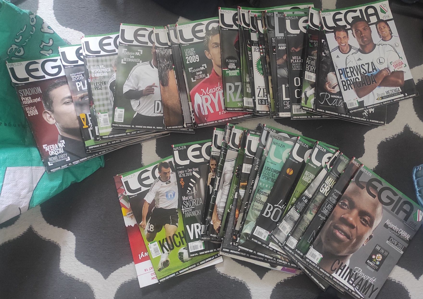 Kolekcja magazynów sportowych