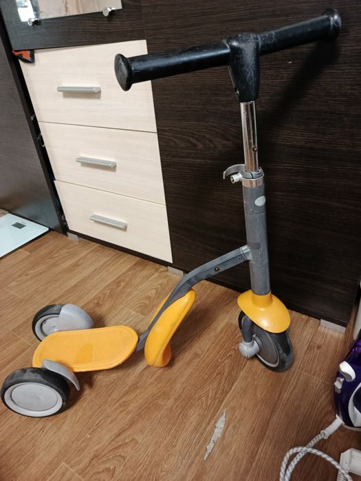 Самокат, трицикл, біговіл 2в1 Geoby SC800-K01