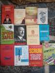Книги про саморозвиток, бізнес, історію.