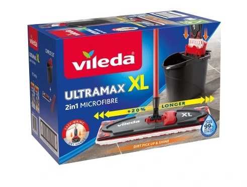 Vileda Ultramax Box XL Mop + Wiadro + Wyciskacz