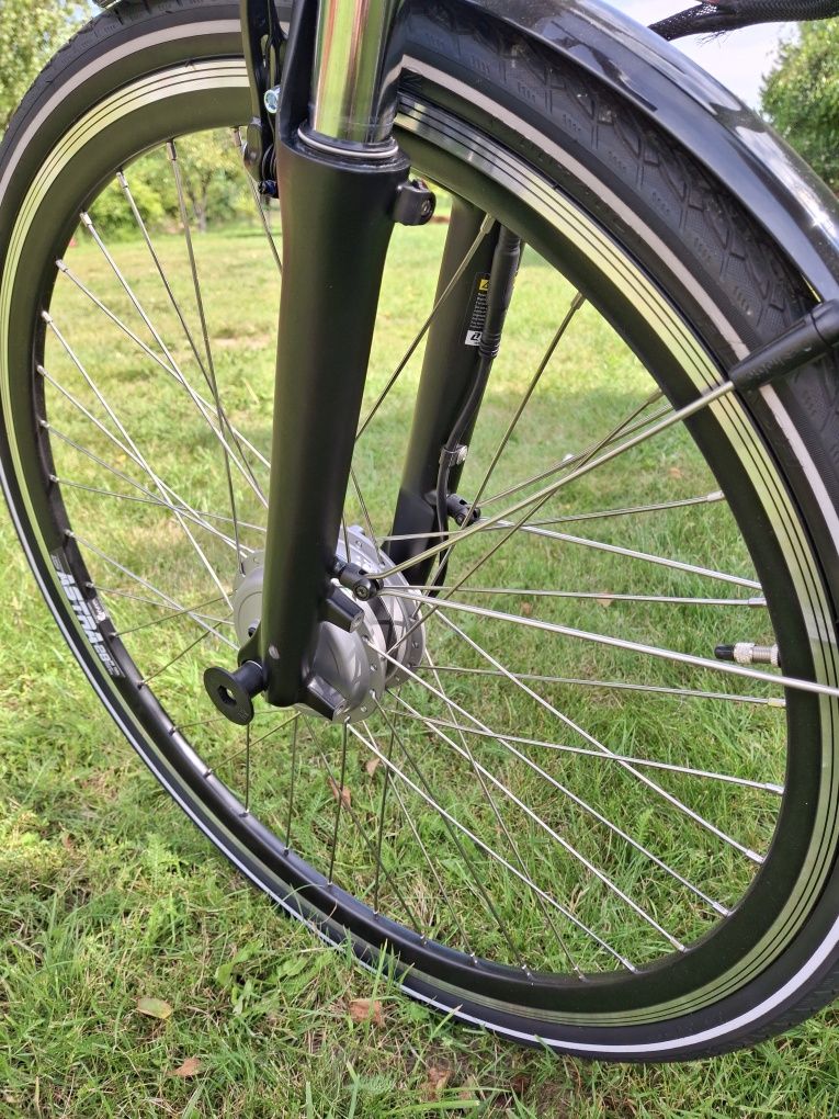 Ebike rower elektryczny Devron 28120 nowy pełne wyposażenie  OkAzJA