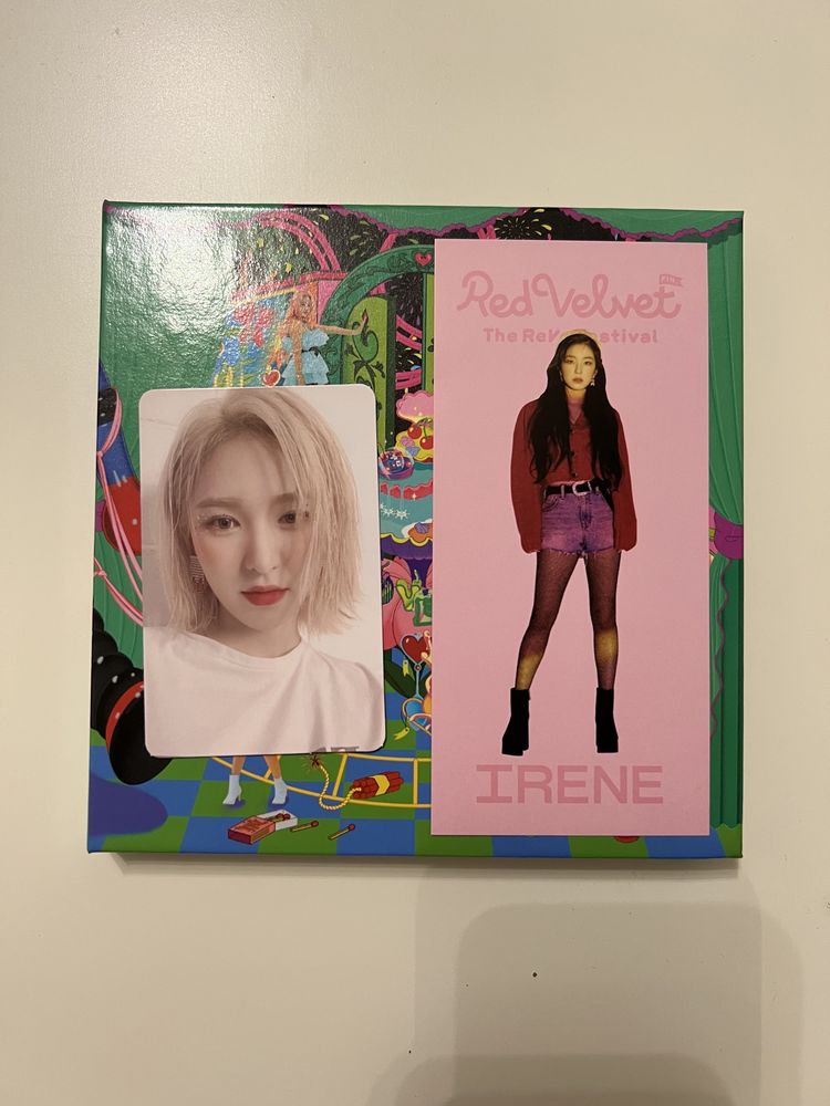 album red velvet the reve festival finale scrapbook irene wendy