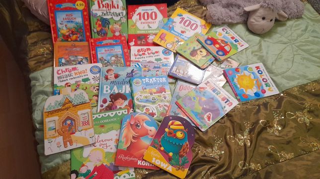 Duzy zestaw książek 21 książek dla dzieci