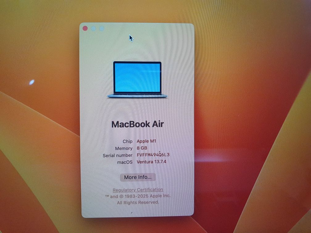 Материнська плата apple macbook air pro m1  a2337 a2338