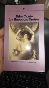 English book: Theodore Dreiser - Sister Carrie; Book in English