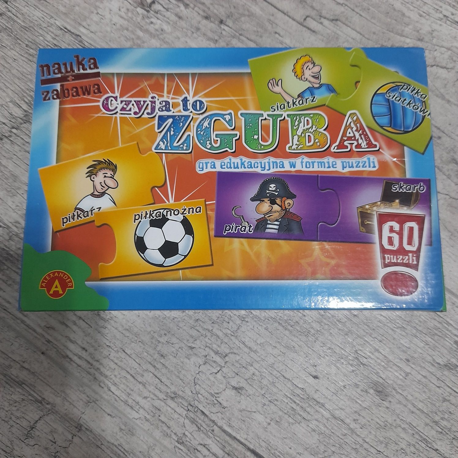 Puzzle Czyją zguba 60 szt