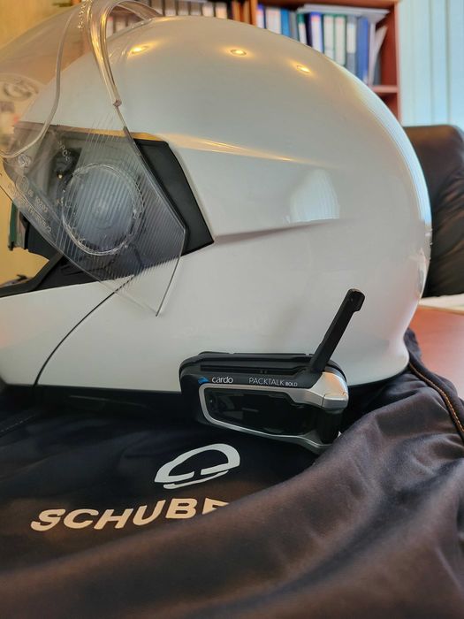 Kask Schuberth C4 Pro roz XL/61cm + Interkom Cardo Packtalk Bold