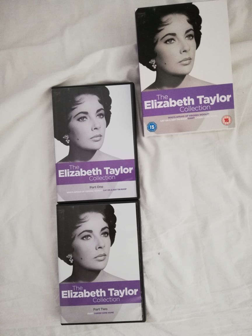 Colecção Elizabeth Taylor em dvd (portes grátis)