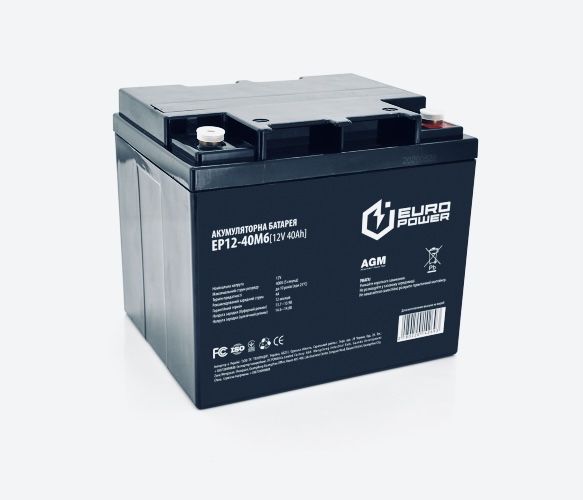 Комплект резервного живлення для котла  Europower ДБЖ 480 Вт + AGM 40A