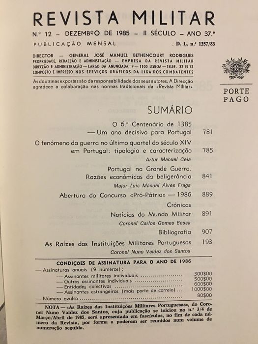 Bandeiras Navais/ Guerra Século XIV / Norte de África D. João III