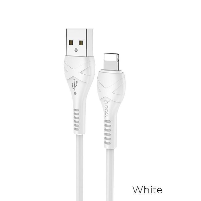 Kabel USB A do Lightning Hoco 1 m X37 biały
