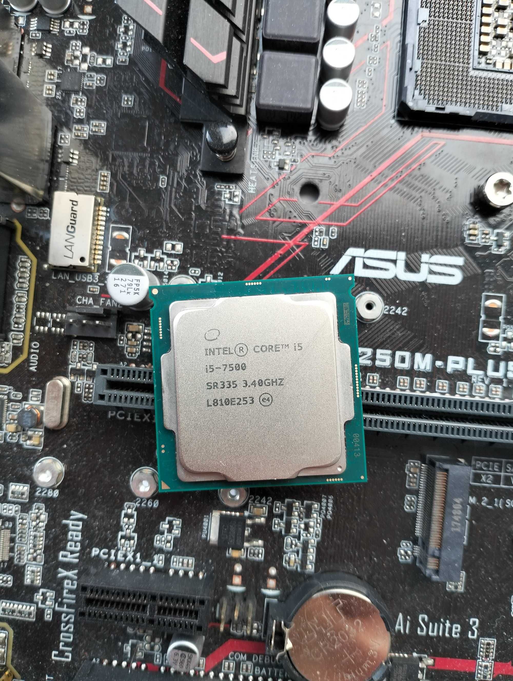 Процесор intel Core i5 7500 (s1151) реальні тести на фото (Aida64+LinX