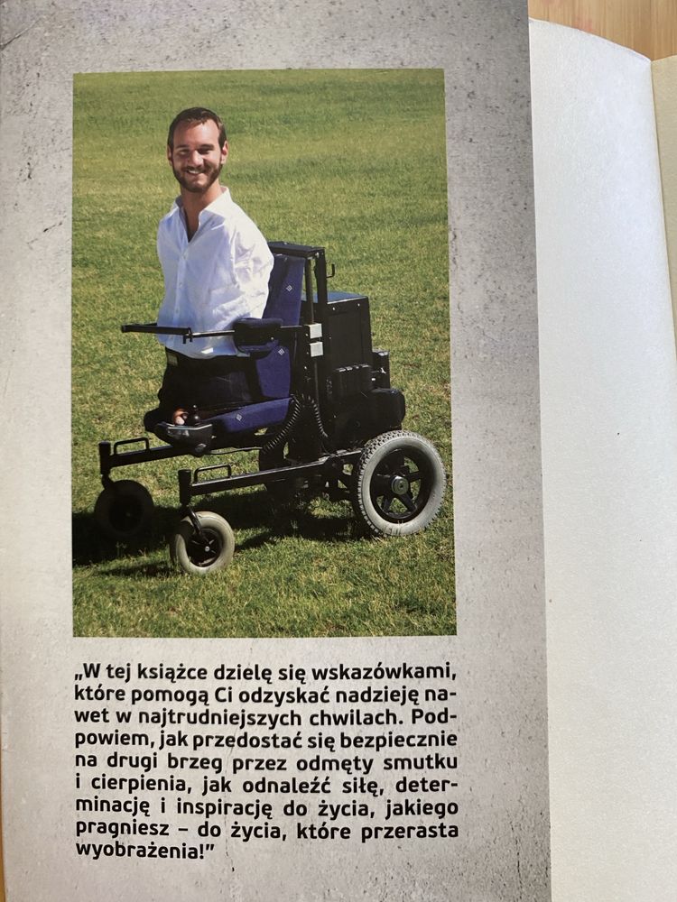 Bez rąk bez nóg bez ograniczeń! Nick Vujicic