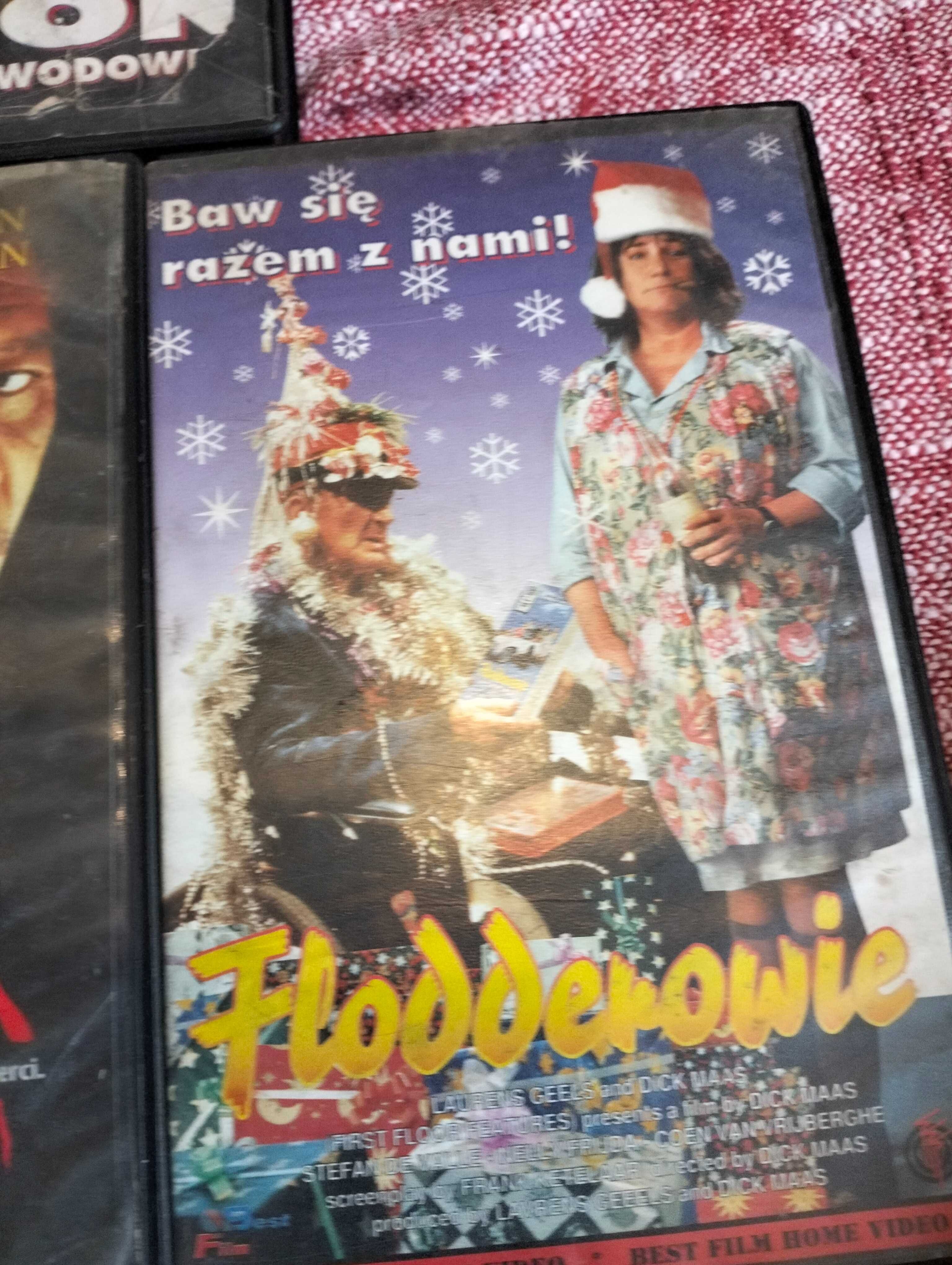 Kasety VHS orginalne, komedie i thrillery