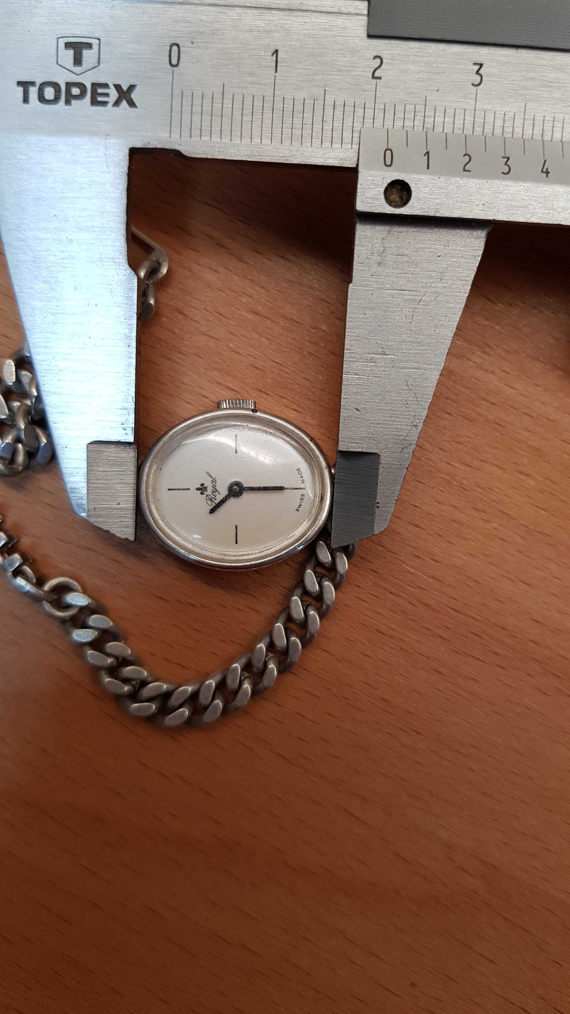 Vintage luksusowy szwajcarski damski zegarek „ROYAL*