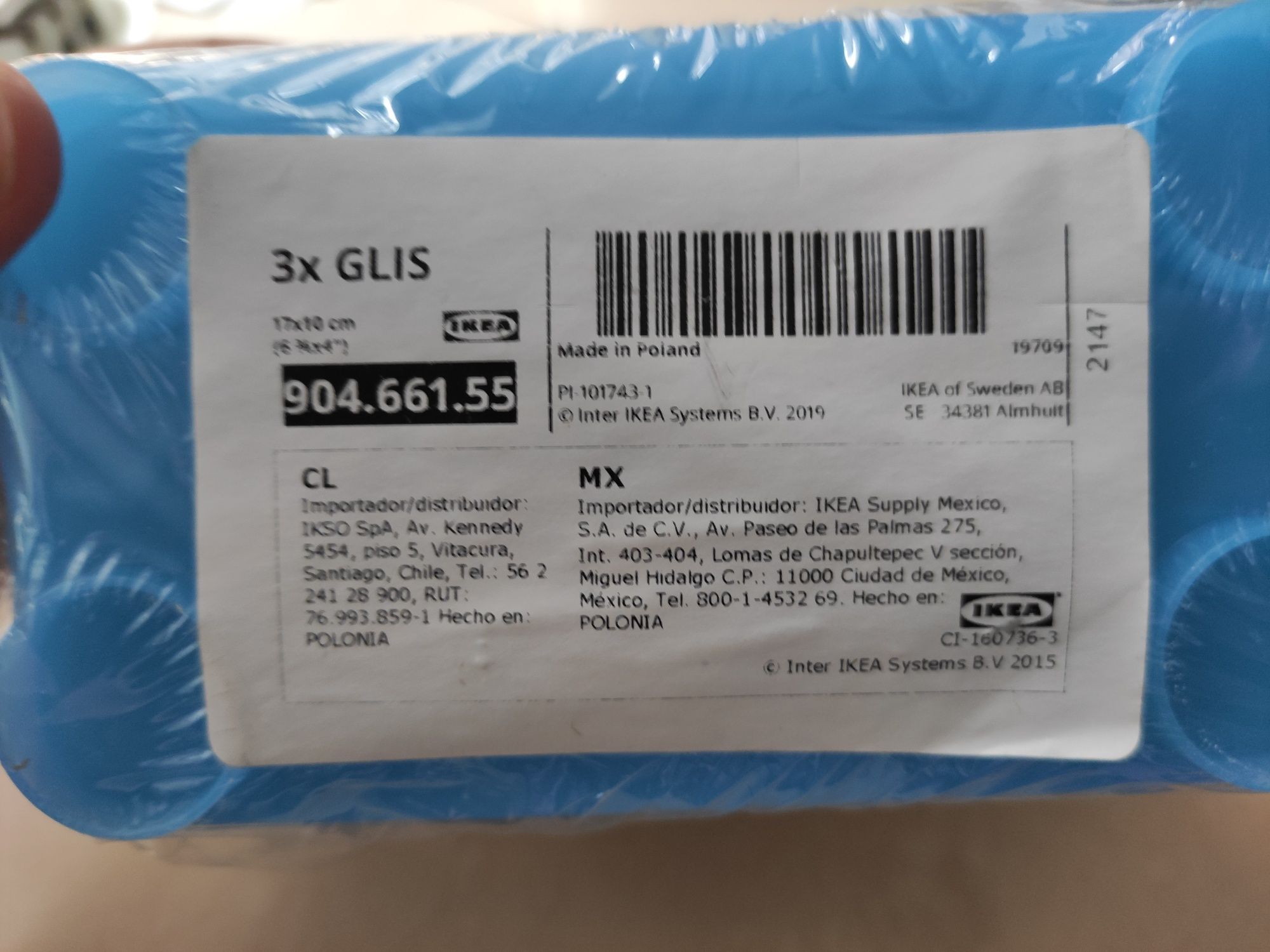 Pojemnik organizer Ikea nowy 3 szt
