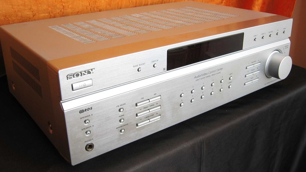 SONY str-de197 solidny WZMACNIACZ Tuner z RDS,100W
