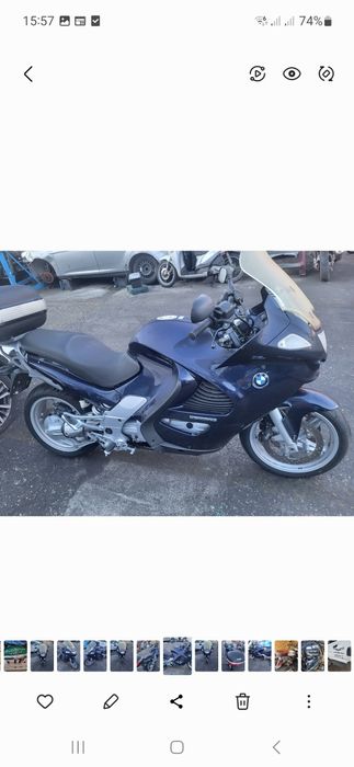 Bmw K1200rs Felga fotel kierownica licznik błotnik zbiornik