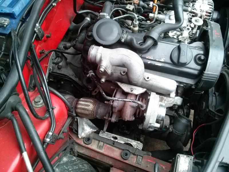 Turbina turbosprężarka 1.9tdi 90 passat b5 a4 80 b4 a6 c4 ahu 1z
