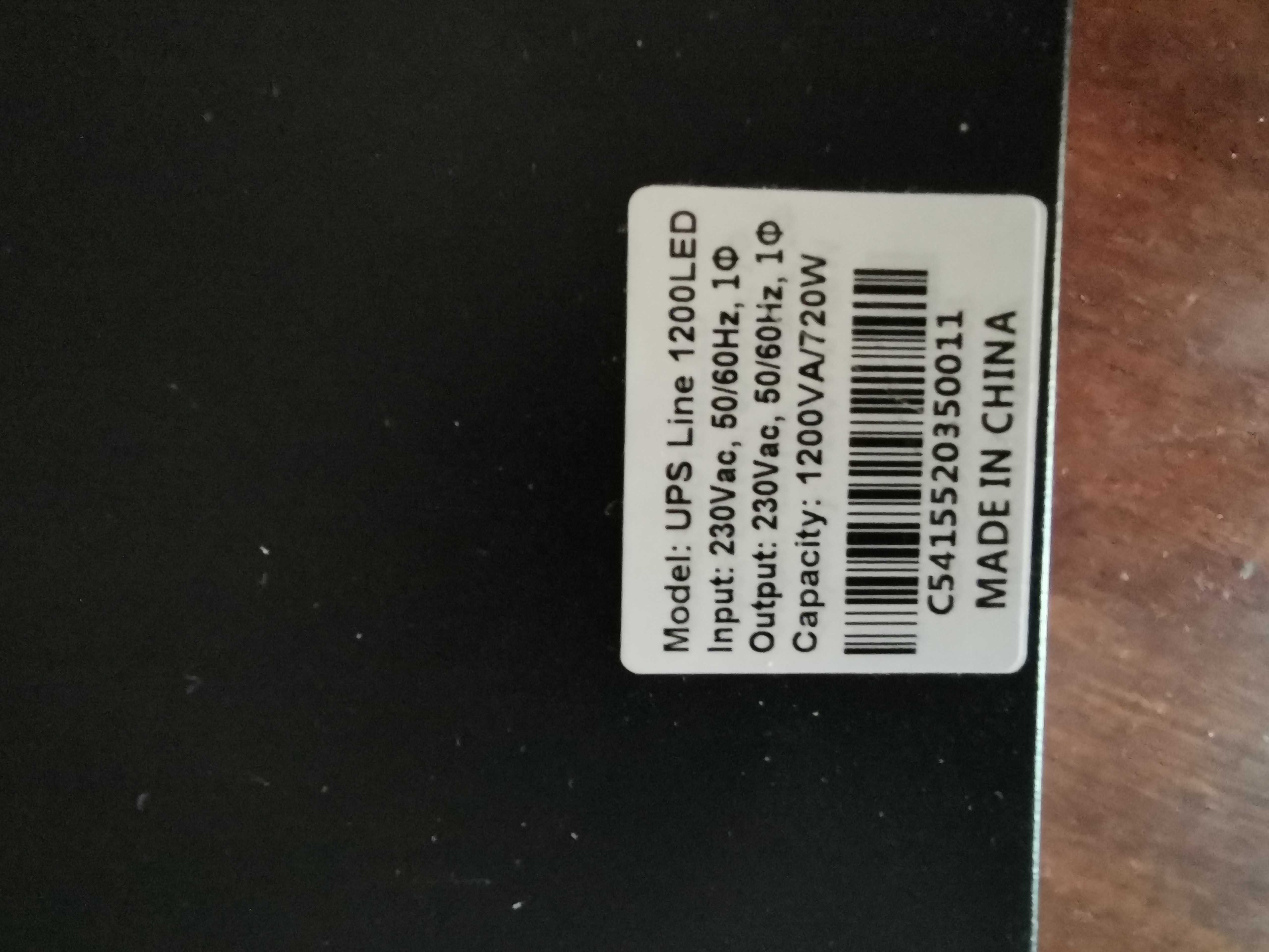 720w, NetPRO Line 1200 LED, Линейно-интерактивный ИБП