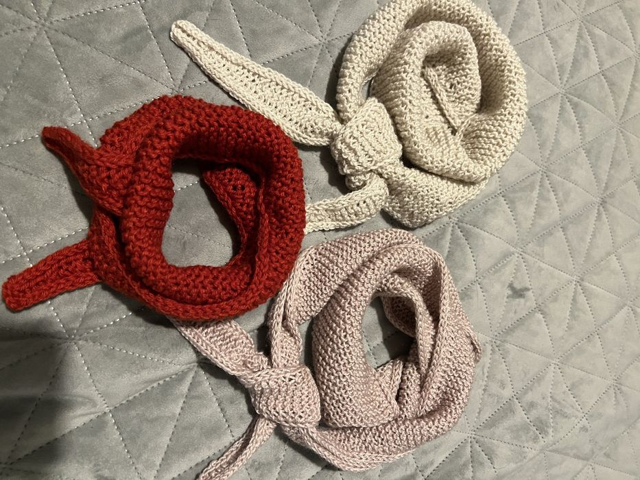 Шарф Софі, міні шарф, бактус, рожевого кольору