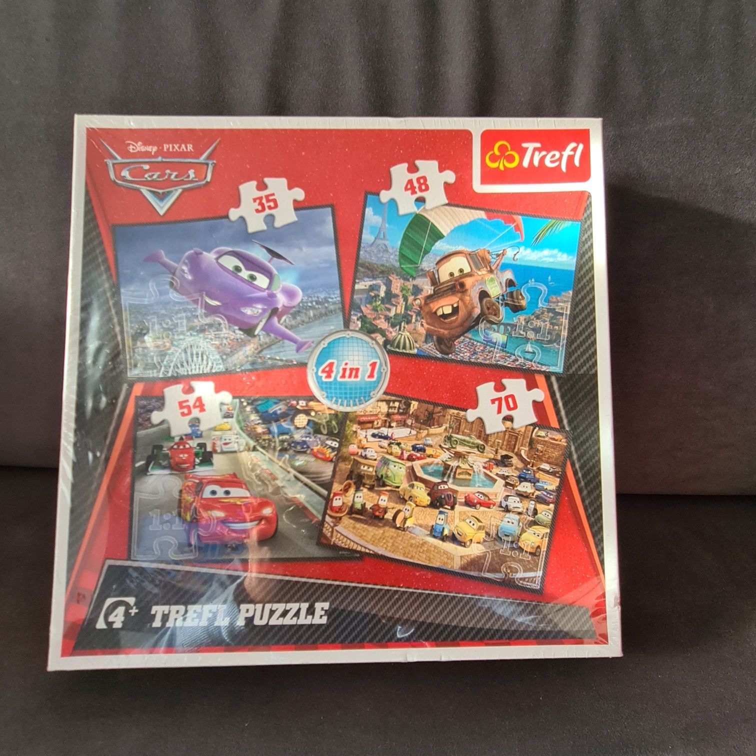 Puzzle nowe zafoliowane Cars