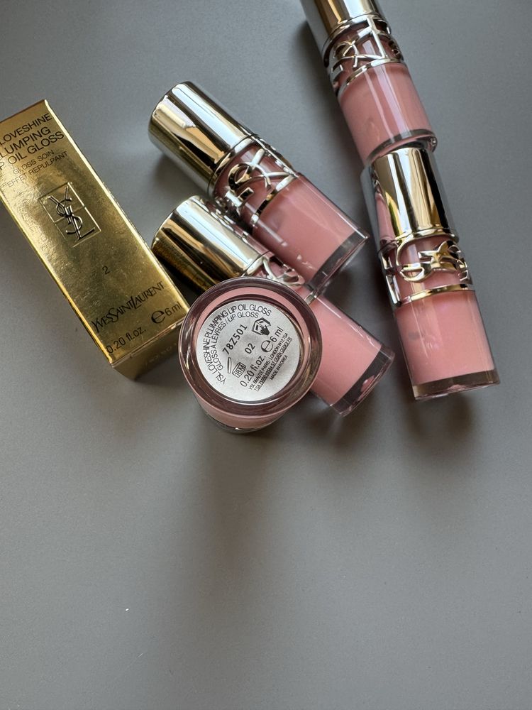Блиск для губ ysl loveshine plumping gloss 02