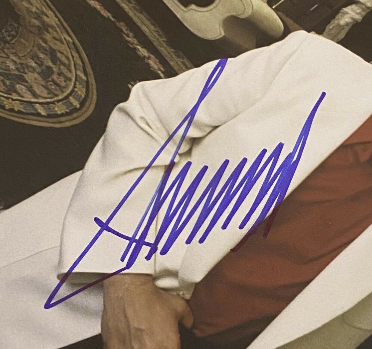 Donald Trump Autograf ! Rarytas