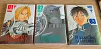 Fullmetal Alchemist Deluxe Tomy 1-3 + dodatki