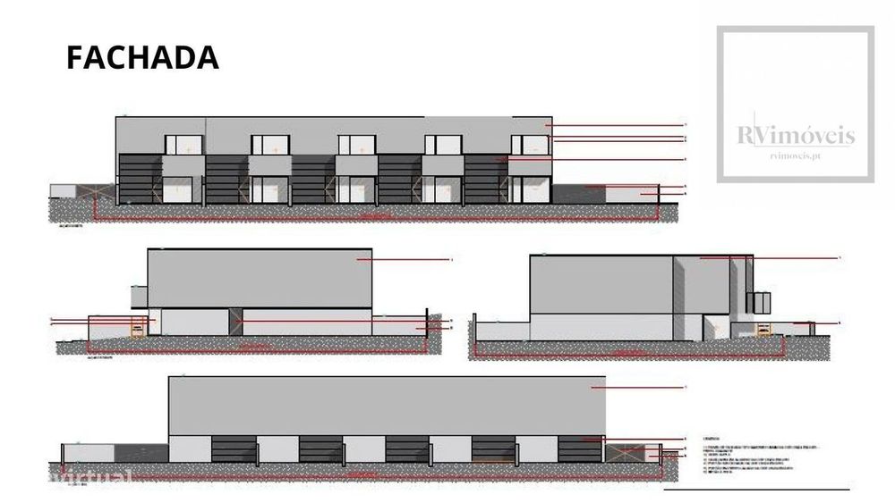 Armazens Zona Industrial da Gelfa em Vila Praia Ancora
