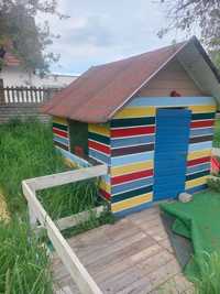 Domek drewniany domek dla dzieci