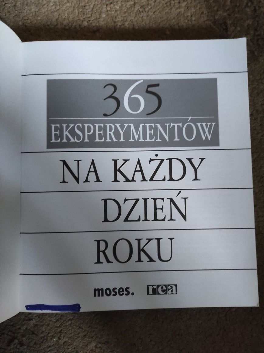 365 eksperymentów na każdy dzień roku.